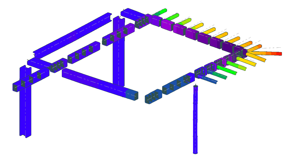 structural glass-extension cantilever roof arts craft house