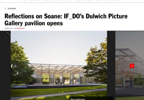 lightweight timber roof pavilion competition winner dulwich